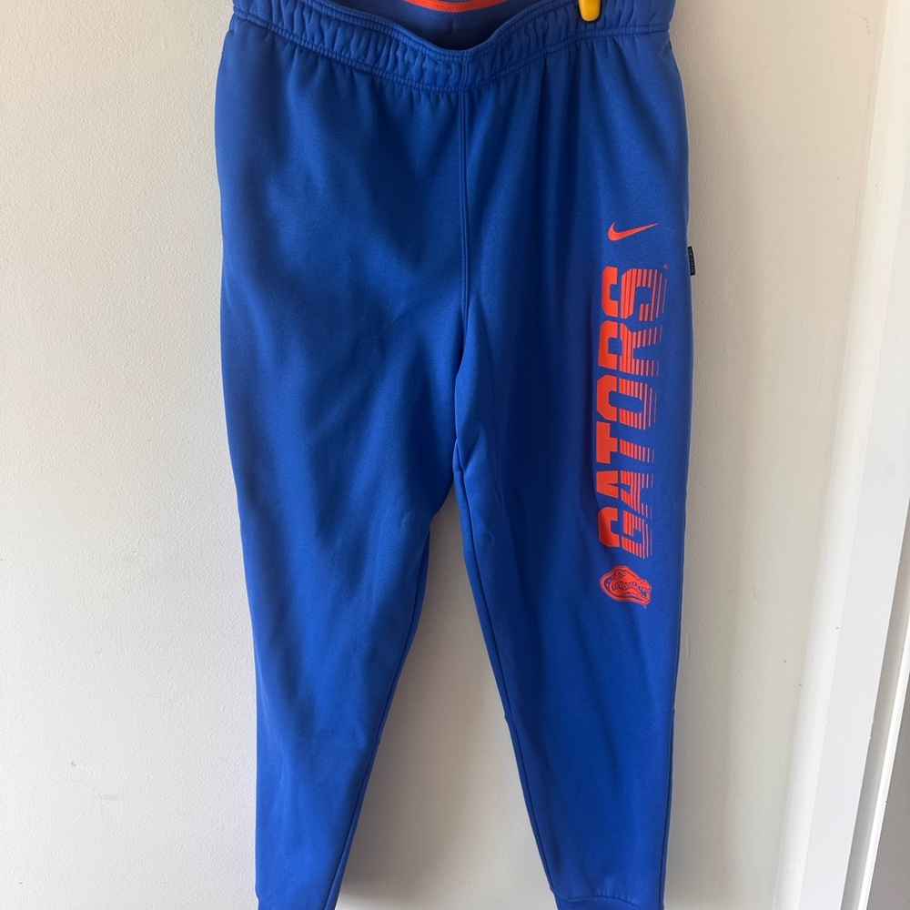 Nike Kids Blue and Orange Joggers
